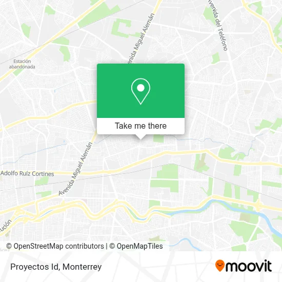 Proyectos Id map