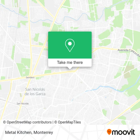 Metal Kitchen map