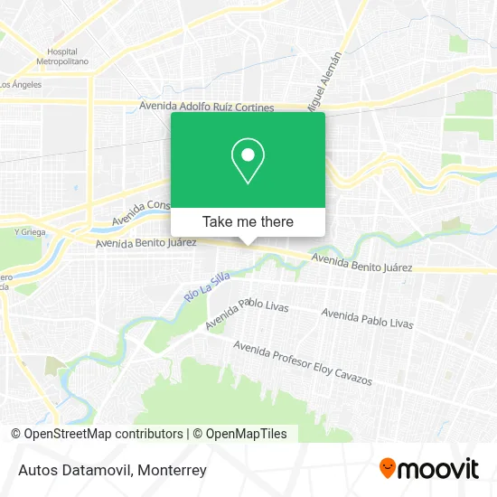 Autos Datamovil map