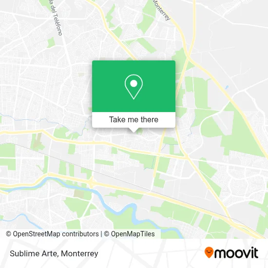 Sublime Arte map