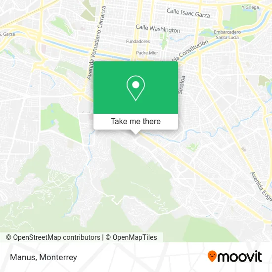 Manus map