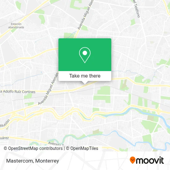 Mastercom map