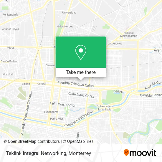 Teklink Integral Networking map