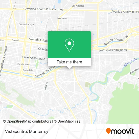 Vistacentro map