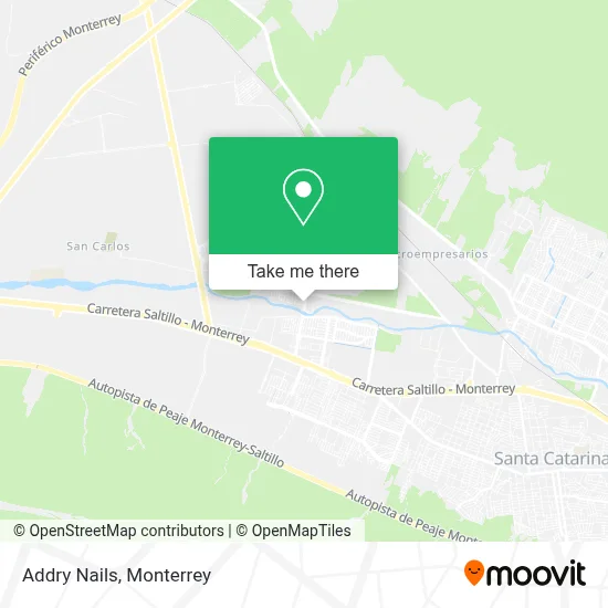 Addry Nails map