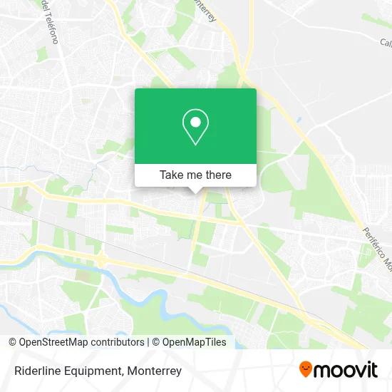 Riderline Equipment map