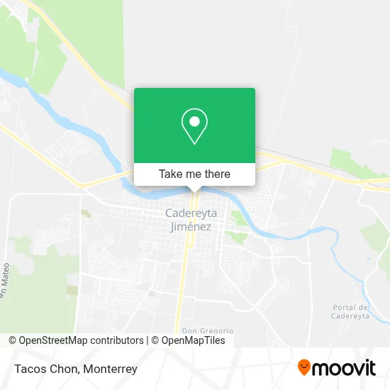 Tacos Chon map