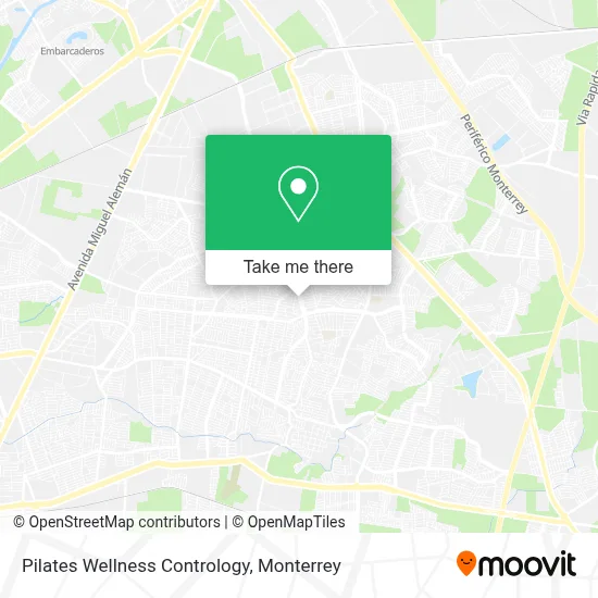 Pilates Wellness Contrology map
