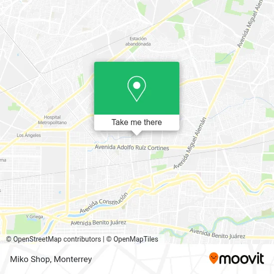 Miko Shop map