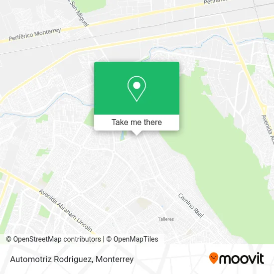 Automotriz Rodriguez map