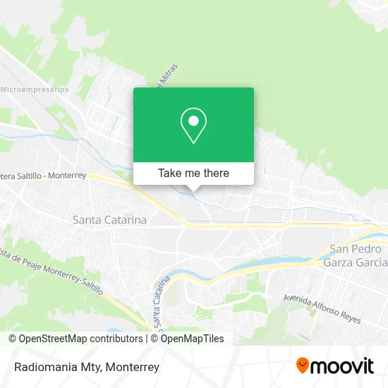 Radiomania Mty map