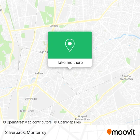 Silverback map