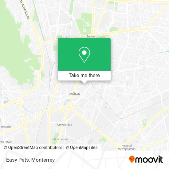 Easy Pets map
