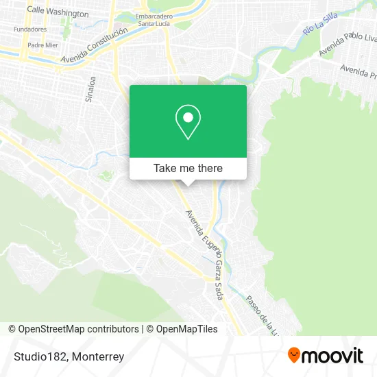 Studio182 map