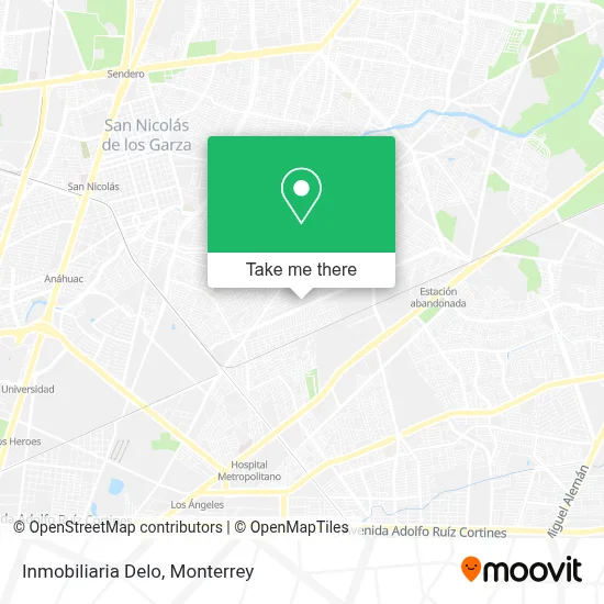 Inmobiliaria Delo map