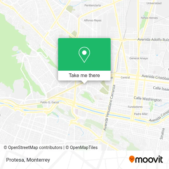 Protesa map