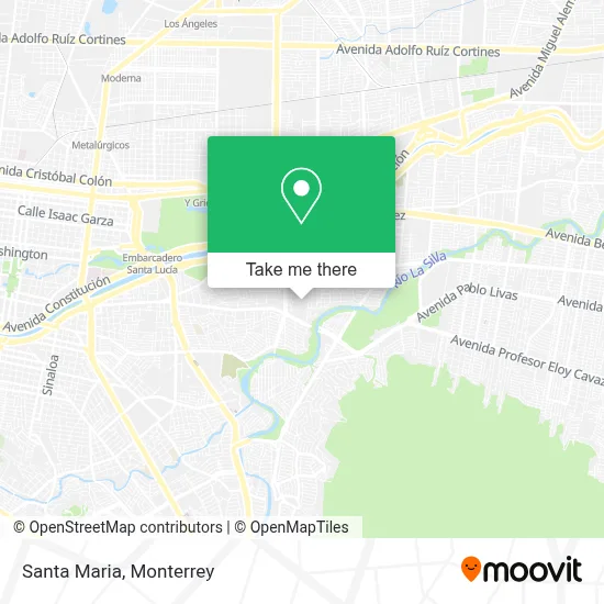 Santa Maria map