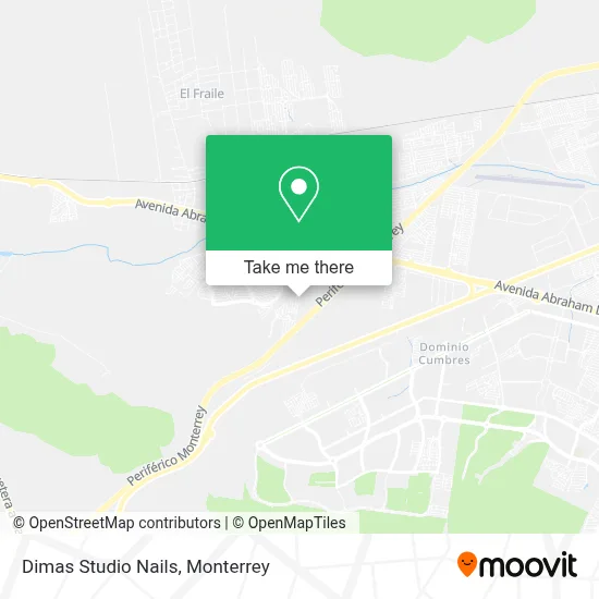 Dimas Studio Nails map