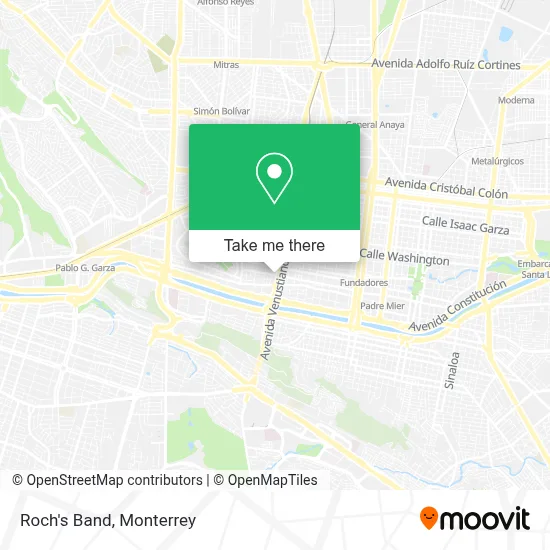 Roch's Band map