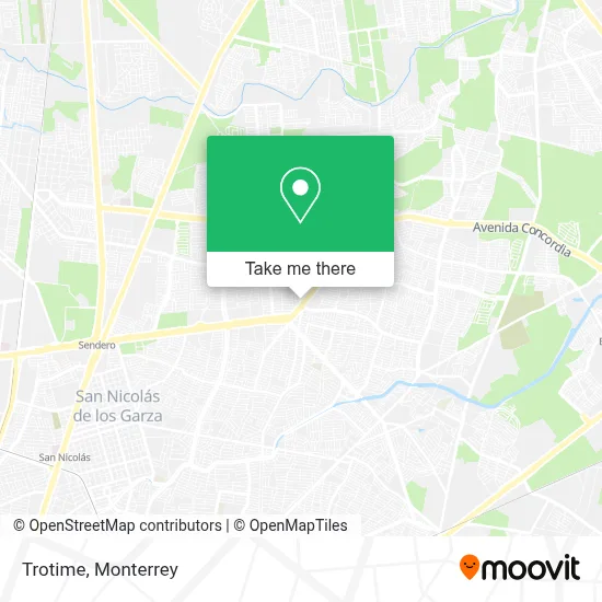 Trotime map