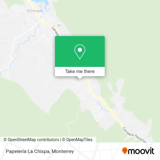 Papelería La Chispa map