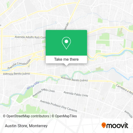 Austin Store map