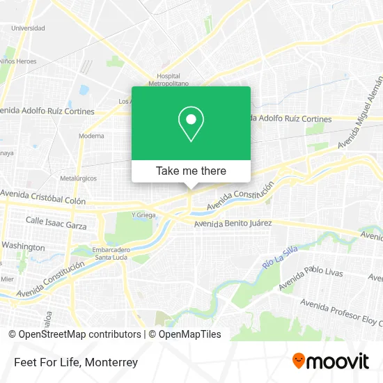 Feet For Life map