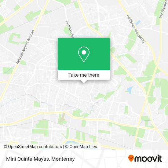 Mini Quinta Mayas map