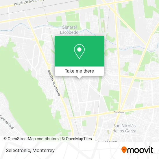 Selectronic map