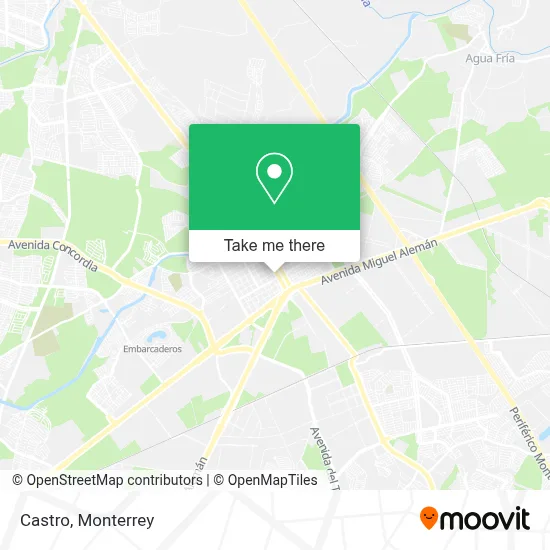 Castro map