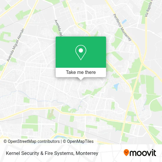 Kernel Security & Fire Systems map