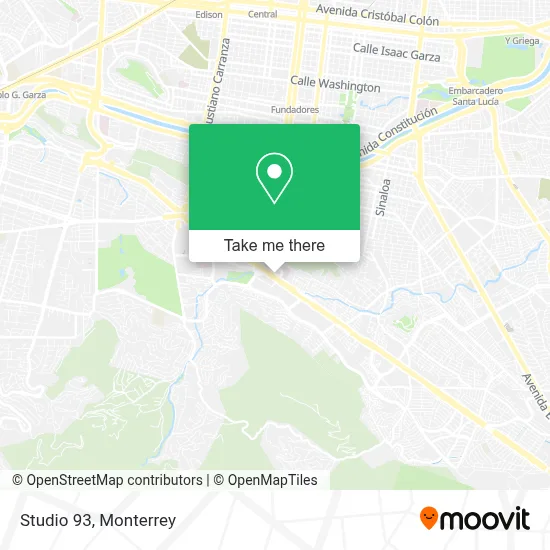 Studio 93 map