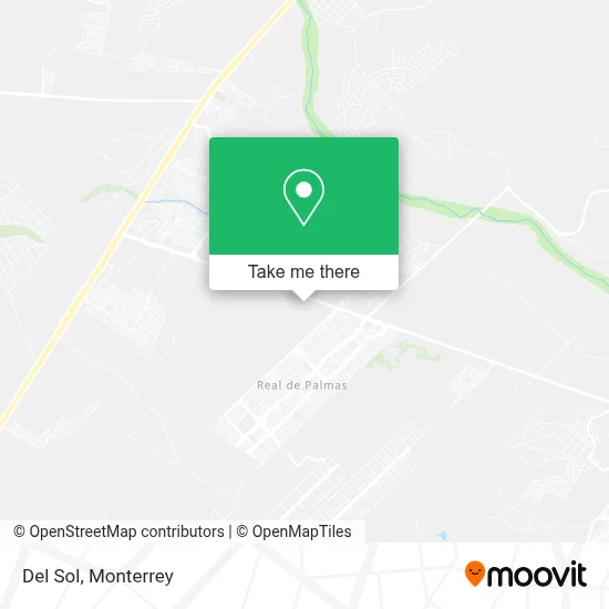 Del Sol map