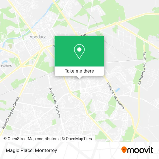 Magic Place map