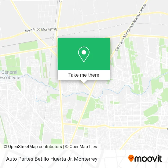 Auto Partes Betillo Huerta Jr map