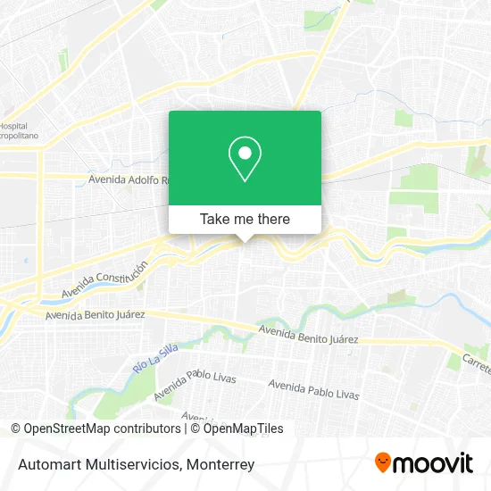 Automart Multiservicios map