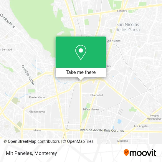 Mit Paneles map