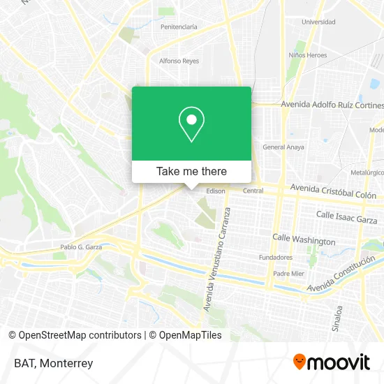 Bat map