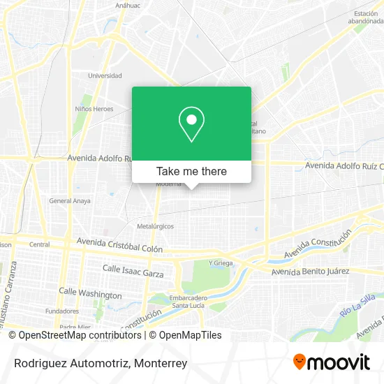 Rodriguez Automotriz map