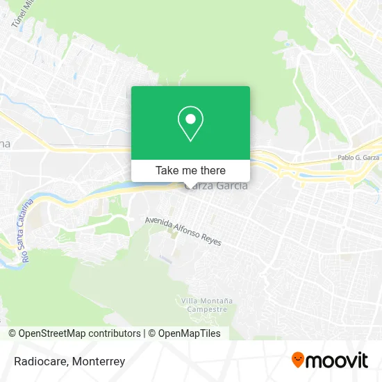 Radiocare map