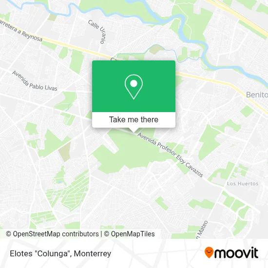 Elotes "Colunga" map