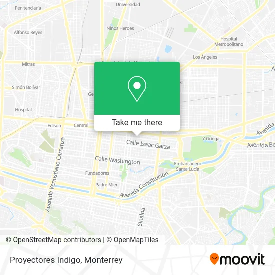 Proyectores Indigo map