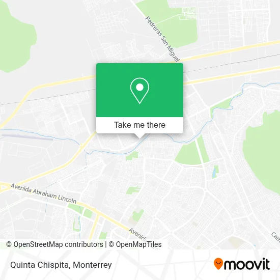 Quinta Chispita map