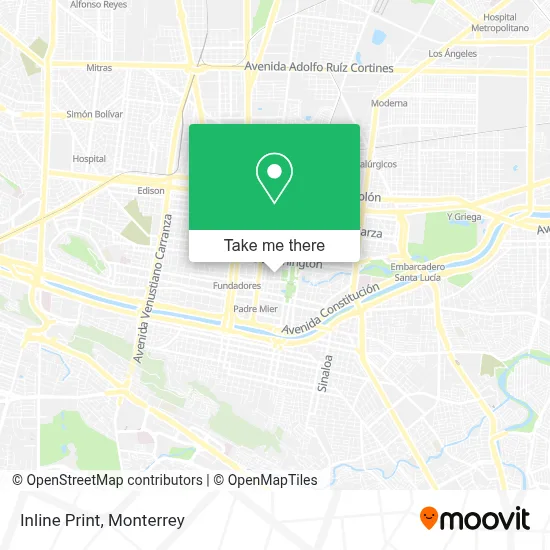 Inline Print map