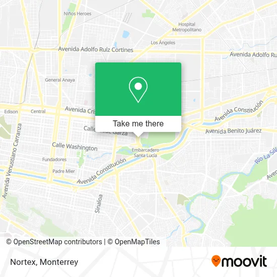 Nortex map