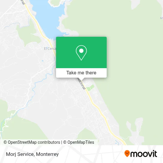 Morj Service map