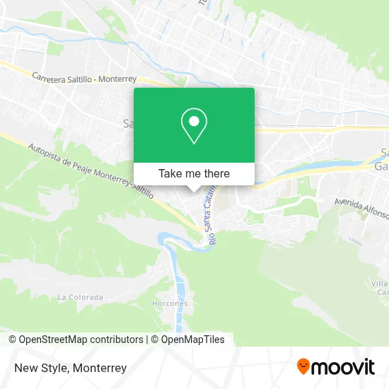 New Style map