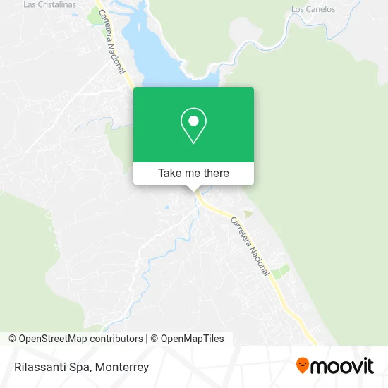 Rilassanti Spa map