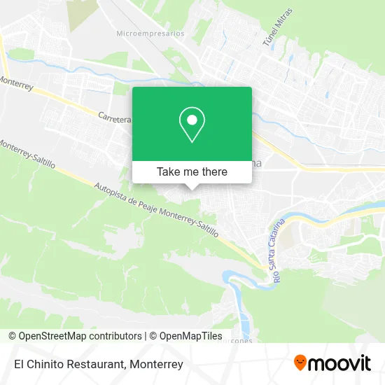 El Chinito Restaurant map