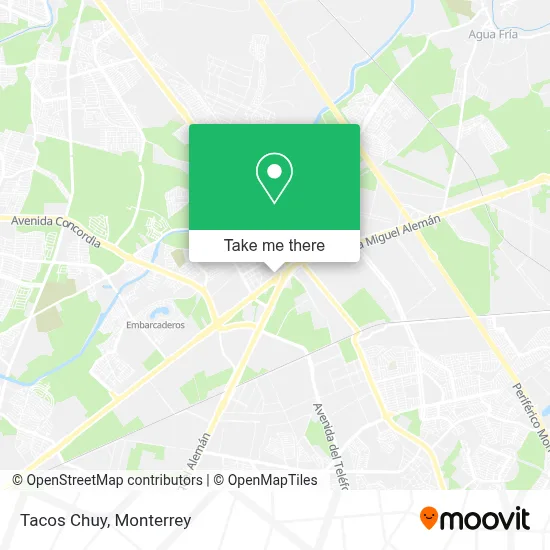 Tacos Chuy map